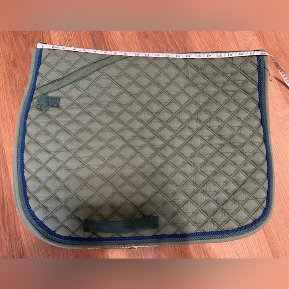 Green dover saddle pad - Picture 2 of 6